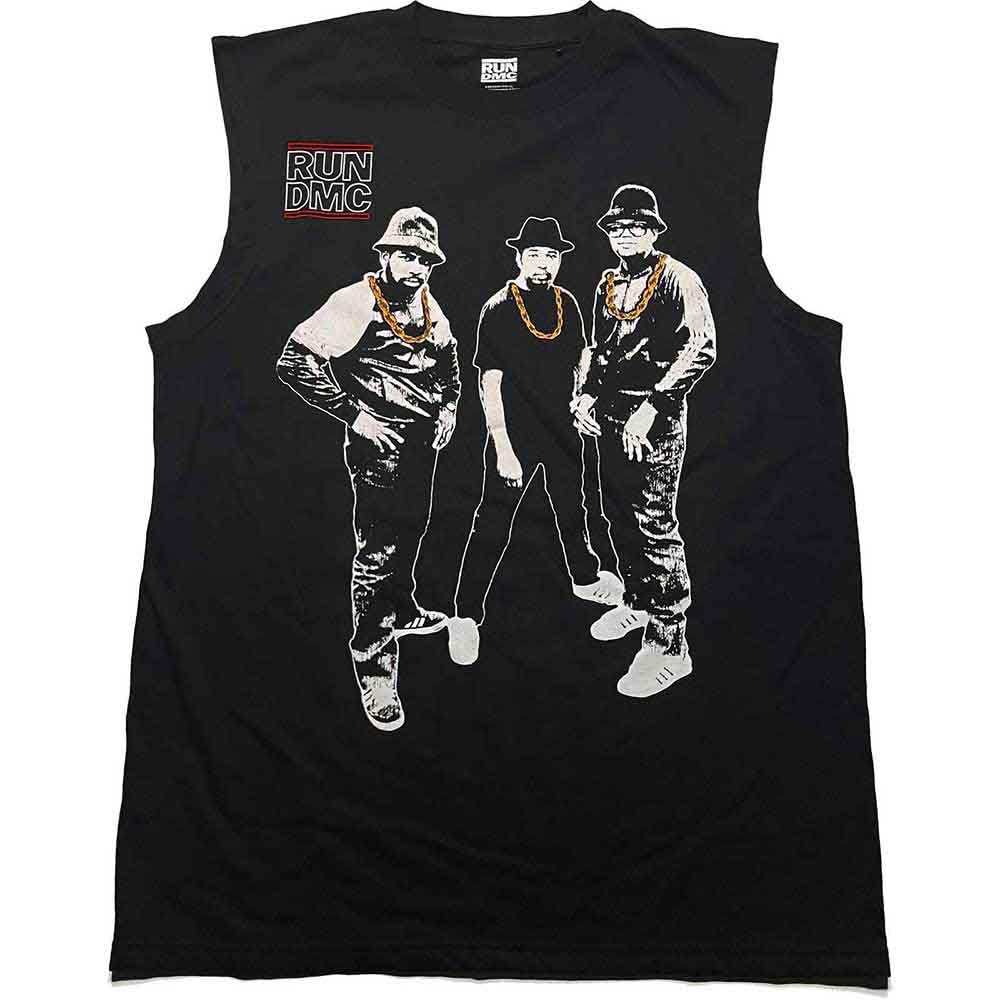 Run DMC - Muscle Tank Vest - Black - M