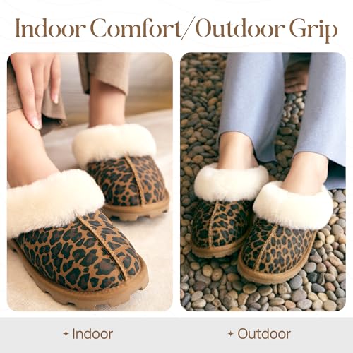 Image of WaySoft Women's 100% Genuine Australian Sheepskin Scuff Slippers