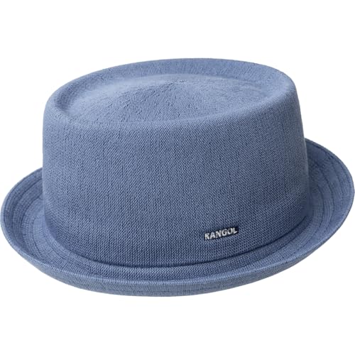 Kangol Bamboo Mowbray Hat - Denim Blue/L Pork Pie