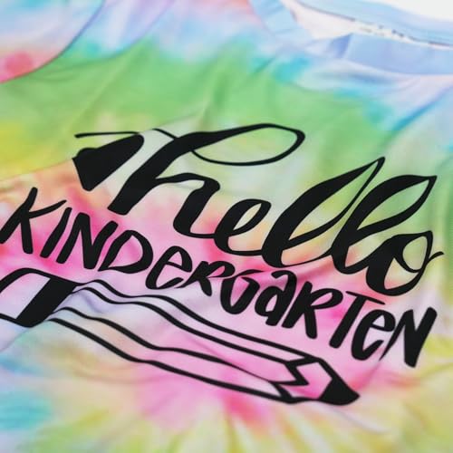 Image of First Day of Kindergarten Shirt First Day of School Gifts for Kids Kindergarten Shirts for Girls T-Shirt Top