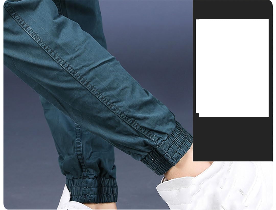 Vogrtcc Pantalones Cargo De Algodón para Hombre, Pantalones Tácticos Militares, Pantalones Informales con Múltiples Bolsillos, Pantalones Pitillo