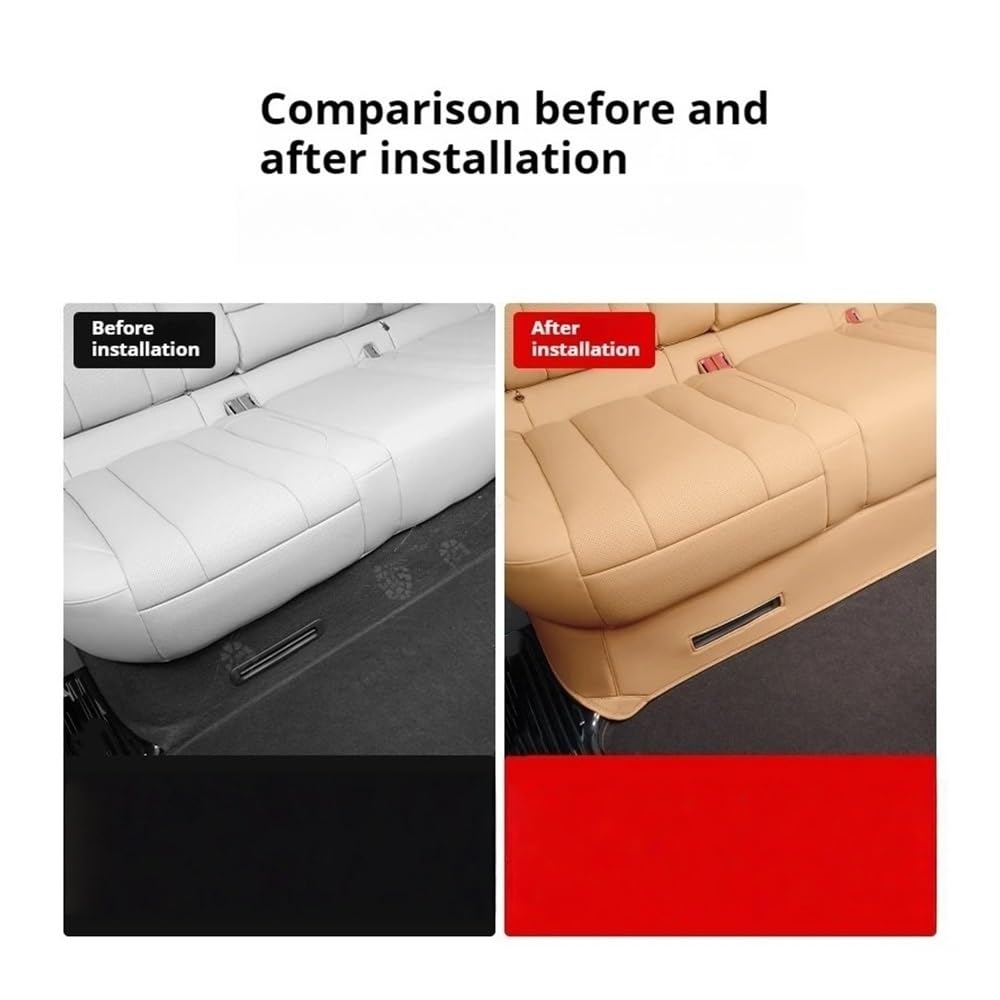 Für AITO M7 Auto Hinten Sitz Anti-Kick Pad