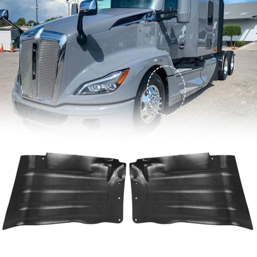 Image of Front Mudflaps Liner for Kenworth T680 Next Generation OE Replacement Front Fender Splash Shield Driver Left and Passenger Right Side