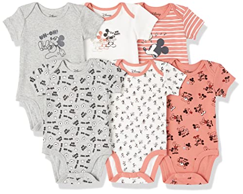 Image of Amazon Essentials unisex-baby Short-Sleeve Bodysuits