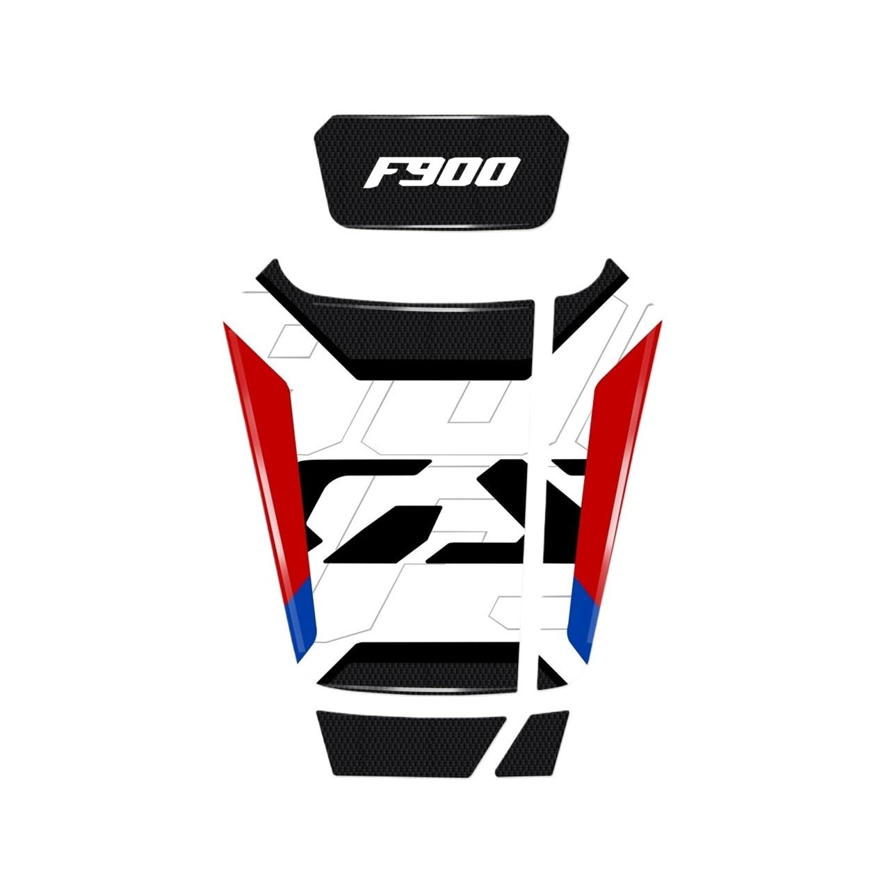 for F 900 GS F900GS 2024 Edition Epoxy Resin Motorcycle Tank Pad Protection Sticker Decal Decorative Sticker Motorbikes Traction Fuel Decal Tank