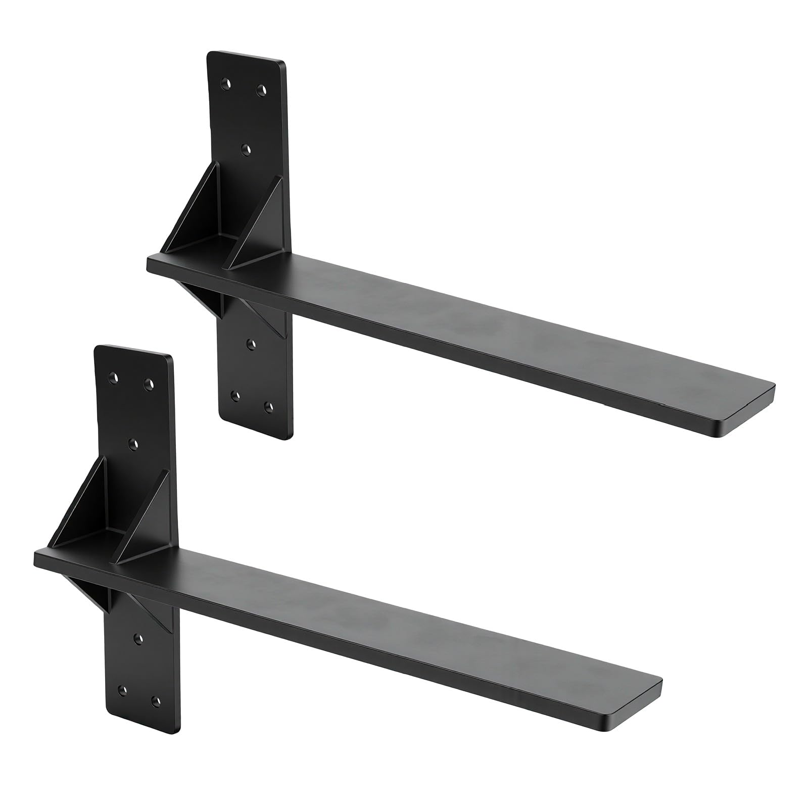 Soportes Ocultos Para Estante Flotante Para Baño,10IN,2pcs