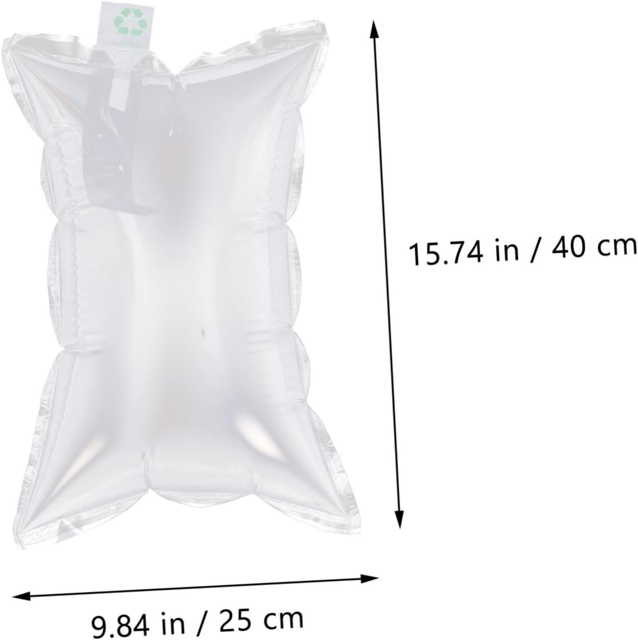 EXCEART 100pcs Inflatable Air Pillow for Packing and Shipping Sturdy Wrap Cushioning for Fragile Items Protective Air for