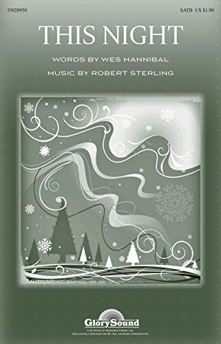 This Night SATB Choral Score : partition lisible pour déchiffrage rapide