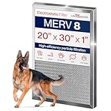 20x30x1 Electrostatic Air Filter, MERV 8, Washable, Reusable Furnace AC/HVAC Filter, Energy Saving, Easy to Clean, Long-Lasting by LifeSupplyUSA