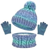 Cadeau parfait : si vous cherchez à acheter l'accessoire d'hiver parfait pour vos enfants, ce bonnet et ces gants en crochet pour enfants aux couleurs vives et vibrantes sont une excellente option pour garder la tête et le cou de votre enfant au chaud, ainsi que les activités de plein air. et la chaleur quotidienne. Aussi un choix de cadeau parfait pour Noël, Halloween, les anniversaires, Thanksgiving, le Nouvel An, etc.