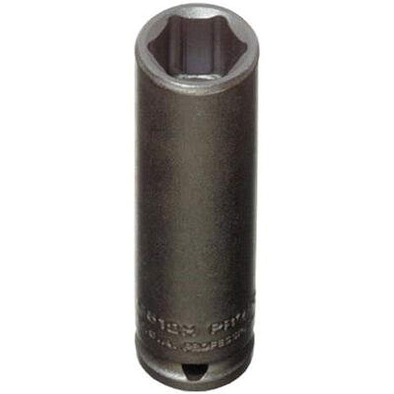 Soquete de Impacto Profundo Proto J6520H, Encaixe de 6,35 mm (1/4 pol.), 5/8 pol. e 6 Pontos