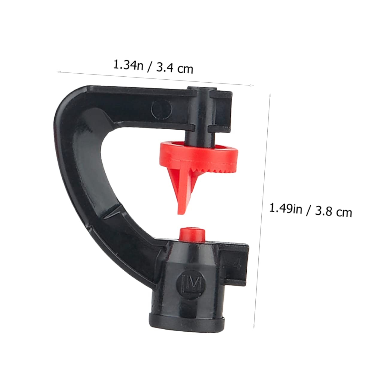 BCOATH 20 Pcs Type Refraction Sprinkler Heads for Garden Irrigation System Misting Nozzles for Efficient Watering and Dust Control