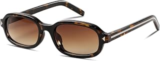 boten Retro Rectangular Sunglasses for Women 90s Small Glasses | Square Sun Cute Chic Narrow Sunnies