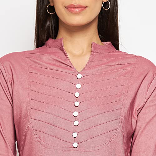 Image of CAMEY Women Striped Cotton Dress