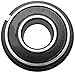 Peer Bearing 6200-2RLD-NR-C3 6200 Series Radial Bearings, C3 Fit, 10 mm ID, 30 mm OD, 9 mm Width, Double Lip Seal with Snap Ring