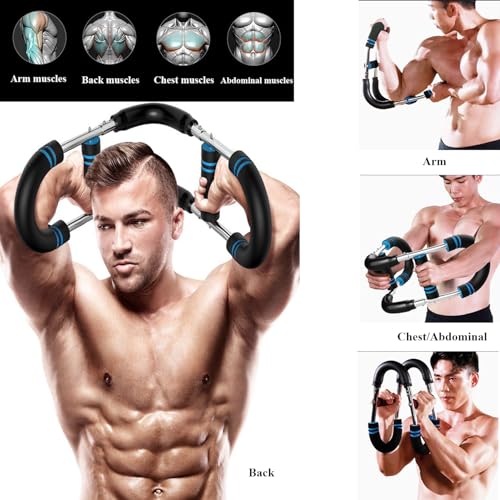 Twister Arm Trainer, Adjustable Chest Workout Equipment, Arm Trainer for Men, Arm Exercise Equipment, Chest Trainer for Men, Shoulders and Forearms Muscle Training Fitness Equipment - Image 6