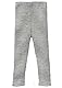 disana Leggings-Light, leichte Strick-Leggings für Frühling und Sommer | 100% Bio-Merinowolle GOTS, IVN Best | Baby Kleinkind Kind Unisex | Made in Germany | Grau Gr. 98-104