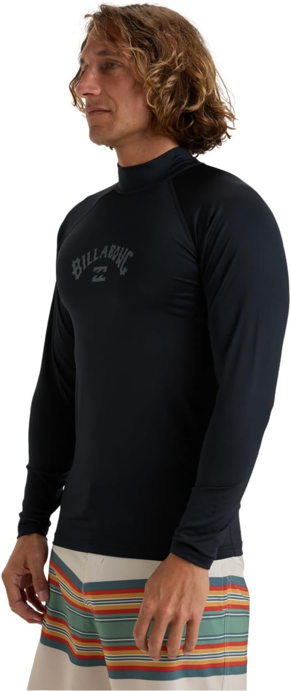 Billabong Mens Arch Performace Fit Long Sleeve Rashguard 50+ Uv Protection - Image 4