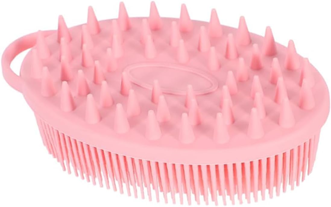 Dual Sided Silicone Body Scrubber Gentle Exfoliating Bath Brush for Deep Cleansing and Skin Care Ergonomic Design for Sensitive Skin Easy to Clean and Maintain