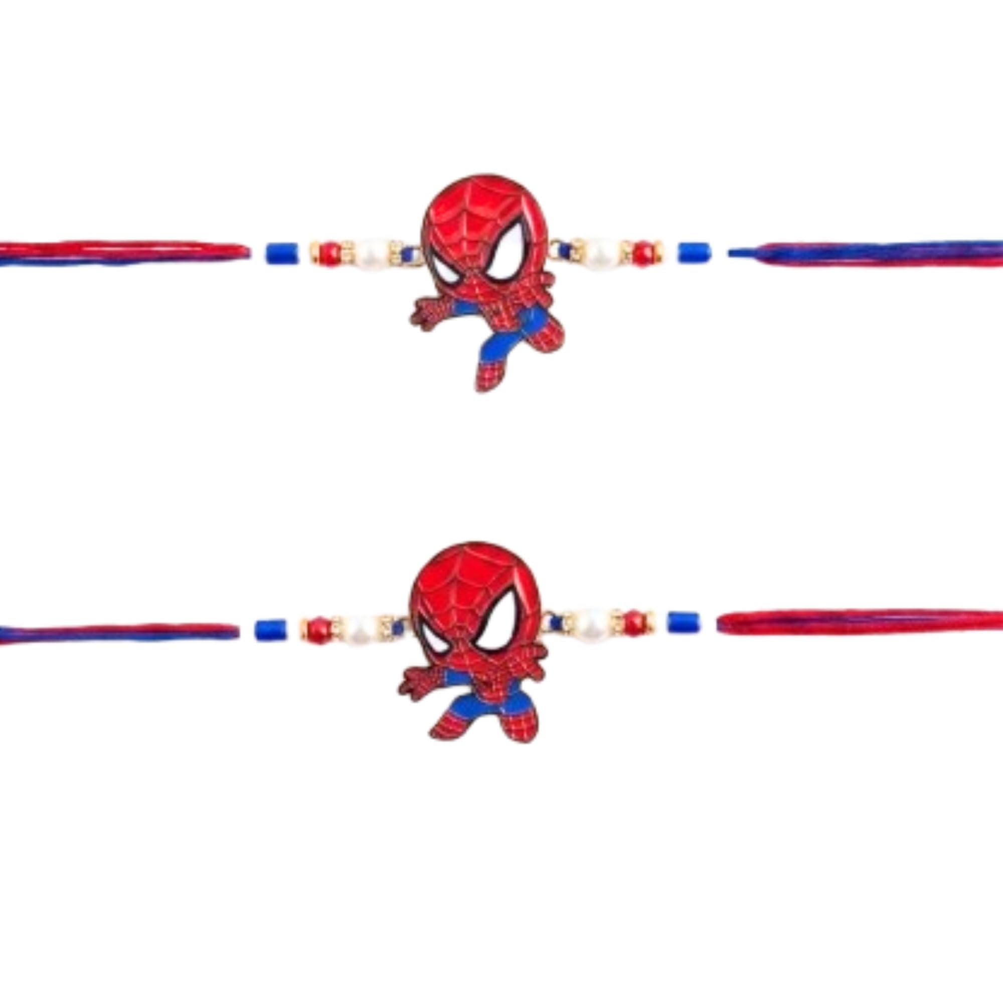 Kids Rakhi With Cute Charm Mauli Thread Rakhi Set-2-image-7