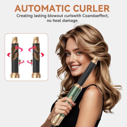 Image of Blow Dryer Brush, 5 in 1 Negative Ion Hair Dryer Brush Set