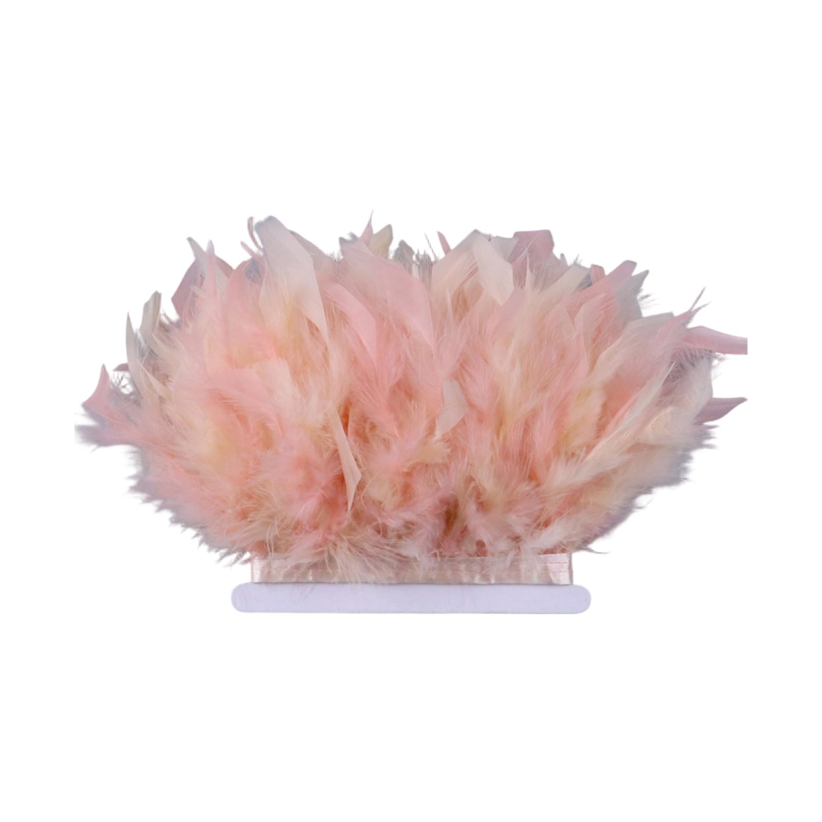Sbshiouu K Two-Tone Flame 100Cm Natural Colorful Plumage For Craft, Costume & Party Decoration, Headpi Flexible Craft Quills