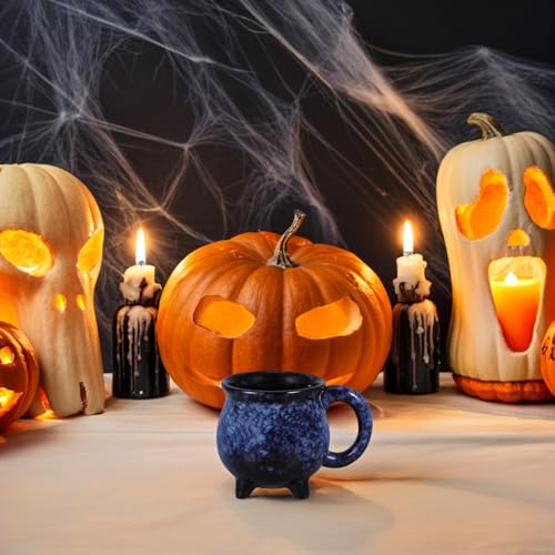 Taza Caldero de Bruja para Halloween de Cerámica 375ml miniatura 4