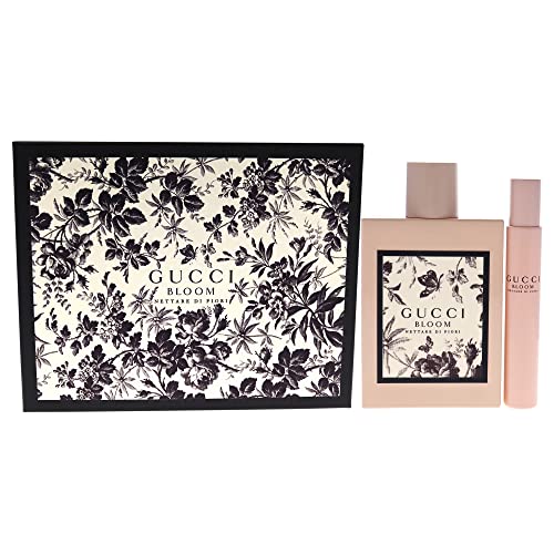 قیمت و خرید Gucci Bloom Nettare Di Fiori Intense for Women 2 Piece Set (3.4  Spray Eau De Spray 0.25 4 Eau De Spray) برند Gucci | مالتینا