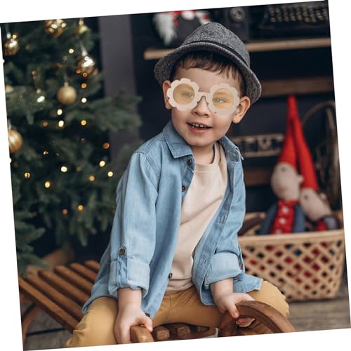 BESPORTBLE 3Pairs Sunglasses Sunflower Design for Boys Lightweight Durable for Parties Birthdays Outdoor Fun Safe Material3