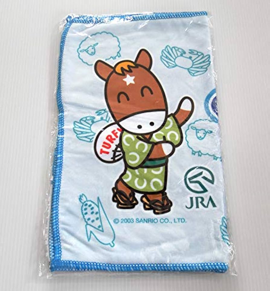 Amazon.co.jp: JRA ターフィー マイクロファイバー タオル 札幌競馬場