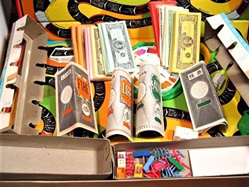 初代人生ゲーム　黒盤　超貴重　コレクターアイテム 初代人生ゲーム 黒盤 超貴重 コレクターアイテム - メルカリ