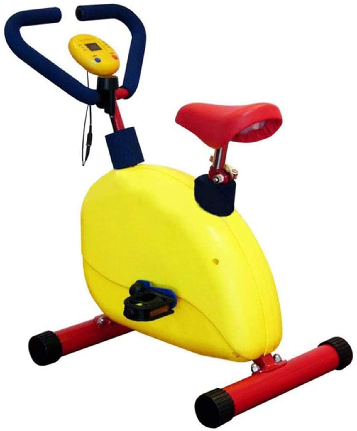 SaryEdge Fun and Fitness Kids Exercise Bike Bikes, Kid Stationary Bike Indoor Toddler Workout Exercise Equipment, Suitable for Indoor and Outdoor Use in Family Kindergartens,