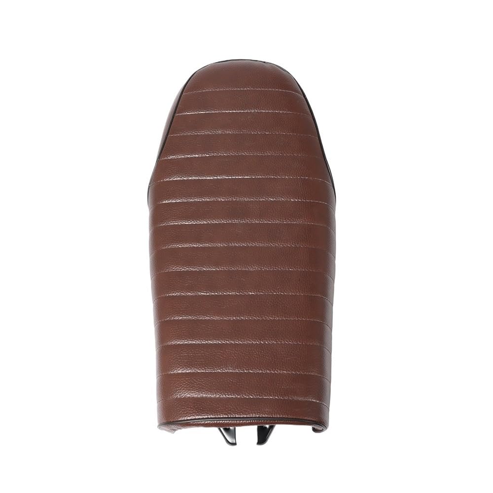 Coprisedile protezione pioggia Cuscino per sella retrò per motocicletta, vintage, comodo, piatto e con gobba, per moto CG125