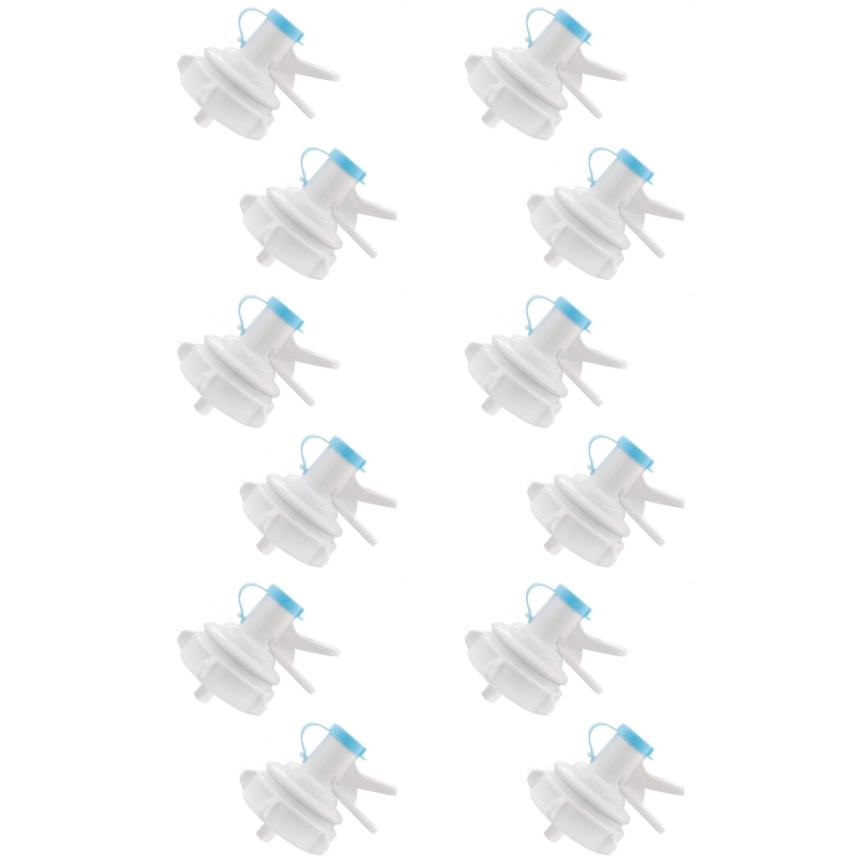 Hndhbfgrt 12 Pack Water Dispenser Valve, Water Jug Dispenser Valve Water Jug Cap Bottle Spout Reusable Plastic Spigot Faucet