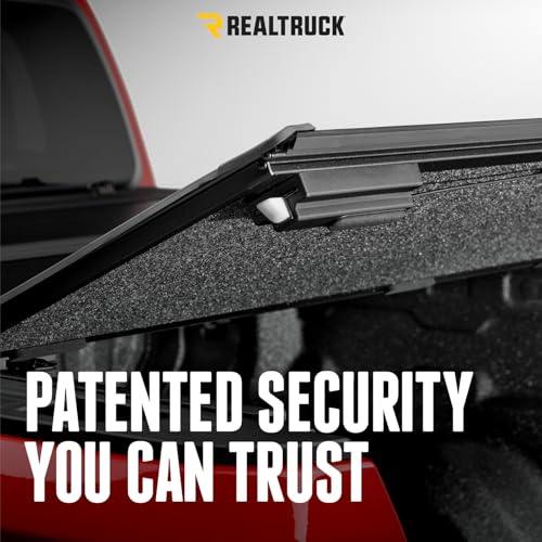 Image of RealTruck Undercover Ultra Flex Hard Folding Truck Bed Tonneau Cover | UX12002 | Fits 2015-2022 Chevy /GMC Colorado /Canyon 5' 3 inch Bed (62.7 inch)