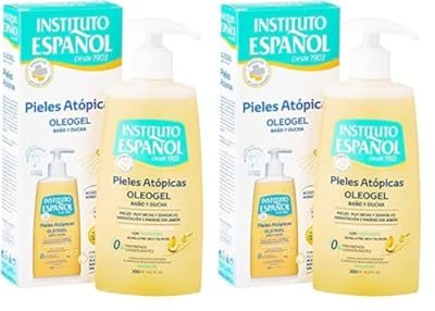 Instituto Español - GEL OLEO PIELES ATÓPICAS  300ml  Paquete de 2 