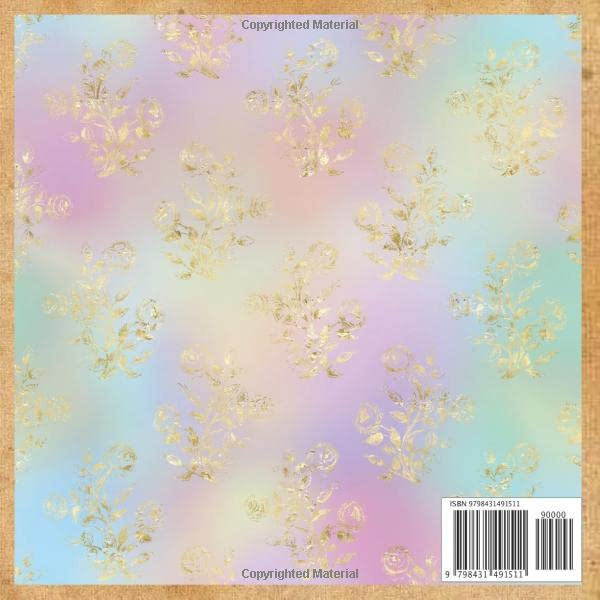 scrapbook paper unicorn pastel pattern for scrapbooking supplies & DIY material craft junk journal pack kit 28 patterned crafting sheet for decoupage ... 14 textured decorative papercraft design image 3