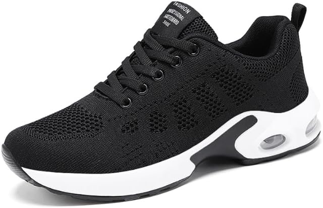 Women Walking Shoes Sport Athletic Sneakers， Women Casual Breathable Running Shoes Gym Tennis Slip On Comfortable Lightweight Shoes