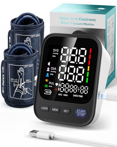 BESTEK Upper Arm Electronic Blood Pressure Monitor, BP Machine for Home Use
