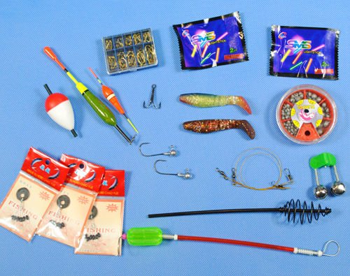 Campo24 Set Pesca Set Completo 3 Canne +