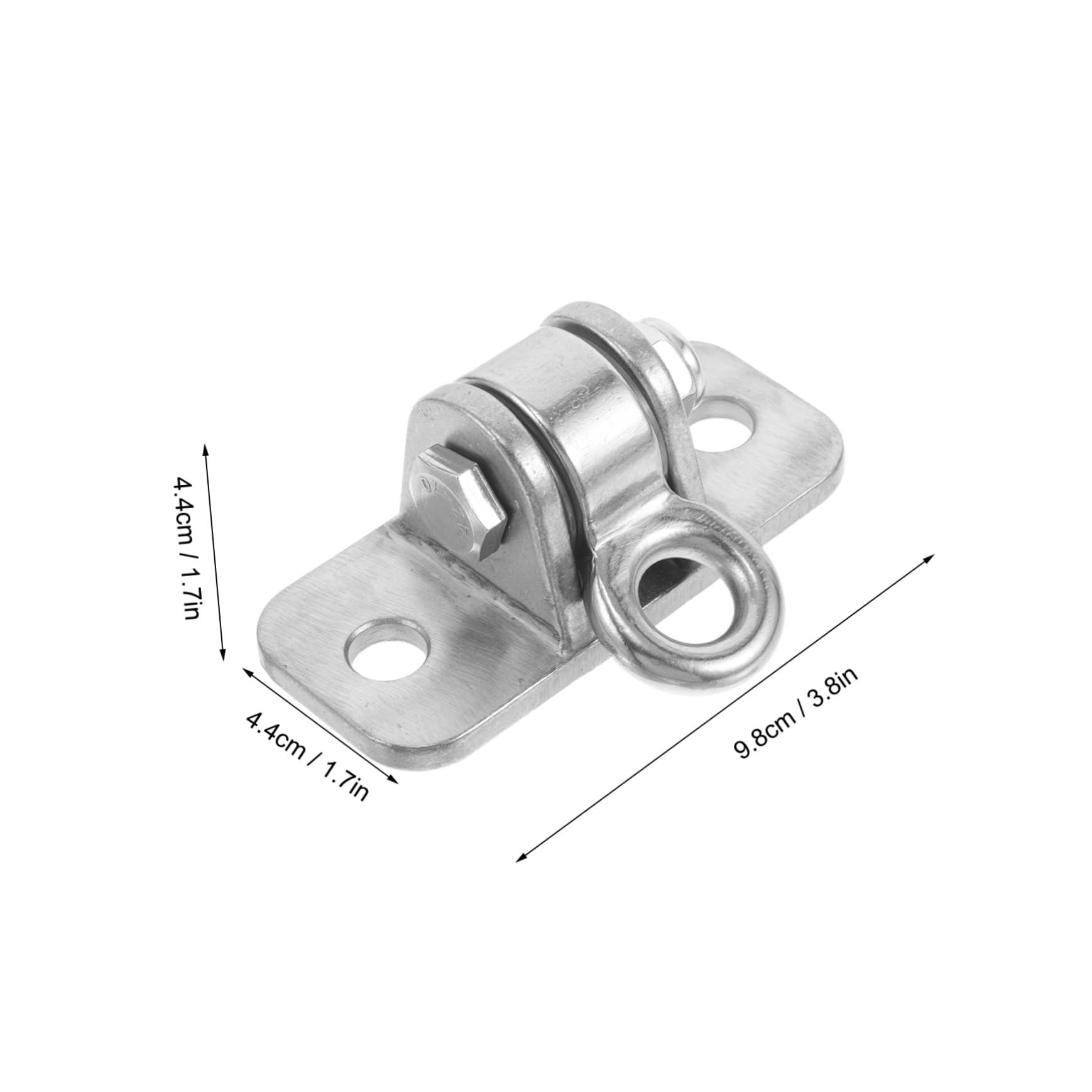 SUPVOX 1Set Ceiling Mount Hooks for Porch Swings Hammocks Boxing Bags Versatile Outdoor Hanging Hardware with Screws for Secure Installation