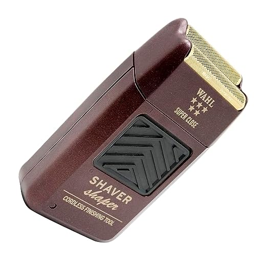 Wahl Professional 5-Star Series Rechargeable Shaver/Shaper #8061-100 - Up to 60 Minutes of Run Time - Bump-Free, Ultra-Close Shave