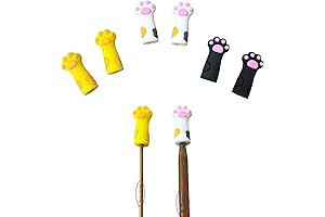 SPANSEE Adorable Stitch Stoppers: The Cat's Meow for Knitting Needles