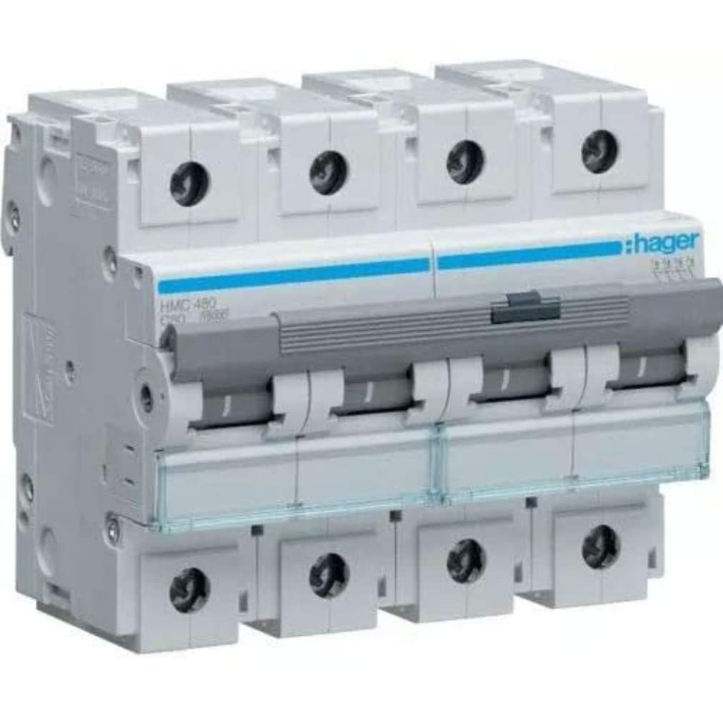 Hager HM magnéto-thermique curva-c 15 kA 4 pôles 80 A