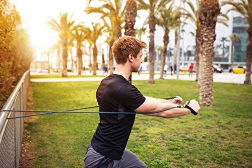 Rejuvenation Therapeutics Compact Resistance Band | Complete Body Workout | Portable, Lightweight Equipment | Increases Muscle Mass Strength | Resistance Band