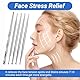 5 Stück Akupunkturstift Akupressur Stift Akupen Meridian Stift Akupressurstifte Akupunktur Massage Stift Akupunkturstift Akupressur Stift