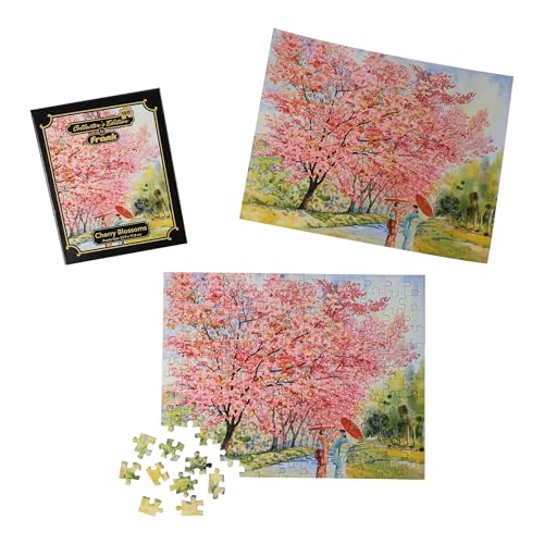 Image of Frank Cherry Blossoms 150 Pieces Puzzle | Collector's Edition | Travel Friendly Miniature Puzzles | Puzzles Having Realistic Illustrations | Game for Focus & Memory | for Adults & Teenagers
