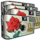 4X 1A Photo PORST Einwegkamera Edition Rose & Ringe, mit Blitz, Batterien und Film (4er Pack, je 27 Aufnahmen)