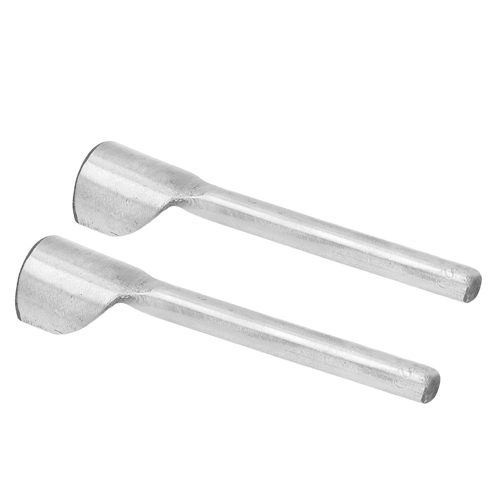 Generic Semi -round in Pelle Snijder, Lunghezza 100 Mm 2 Pezzi Strumento di Punzonatura Acciaio per Fare -sé (20MM)