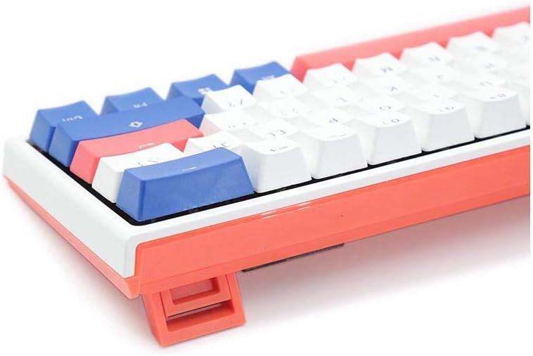 One 2 Bon Voyage Edition All Non Conflicting 61keys Cherry Mx Brown Mechanical White Backlit Gaming Keyboard Pbt Keycaps Cherry Mx Red Video Games Amazon Com